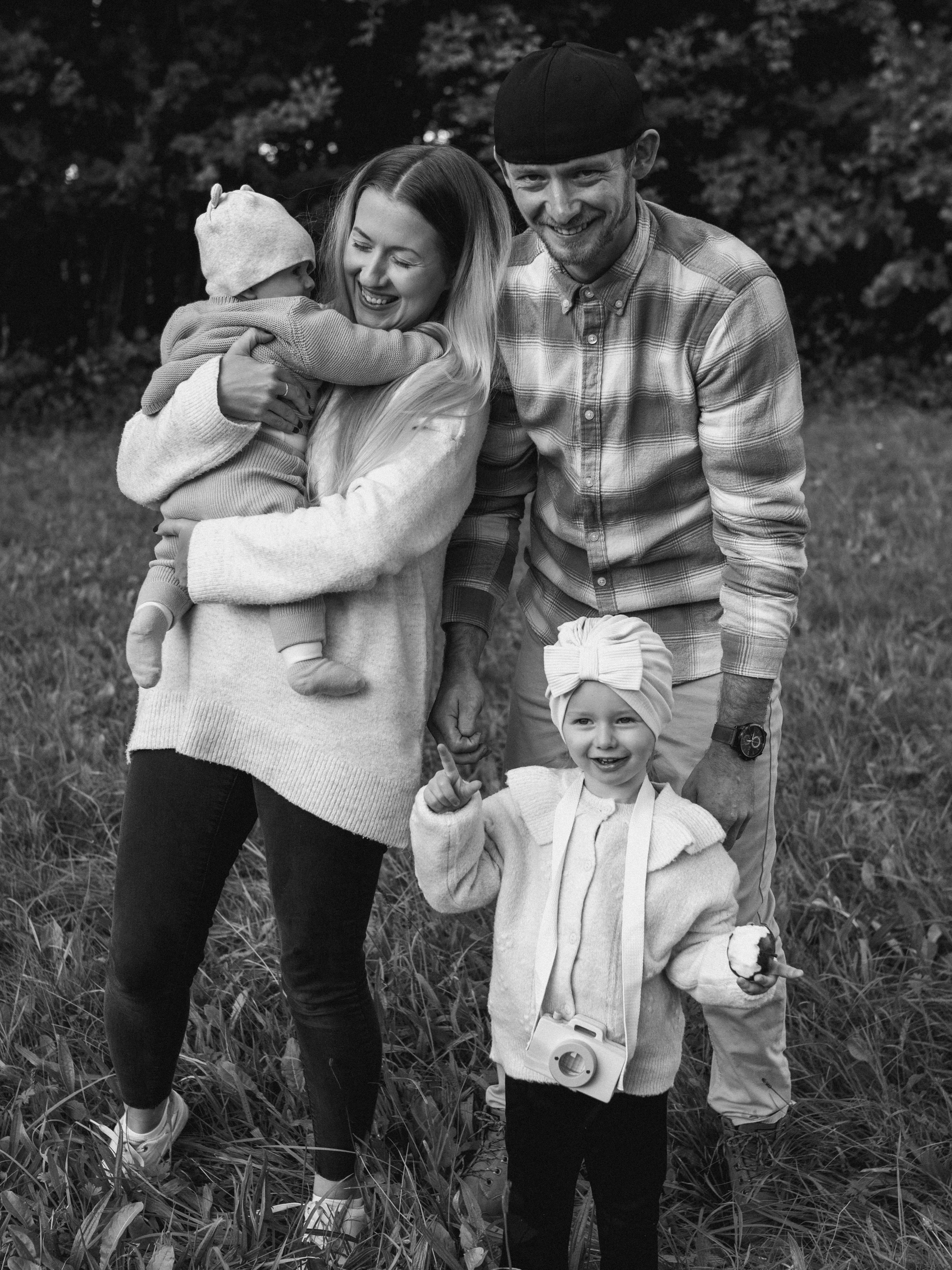 Rodinné focení u řeky