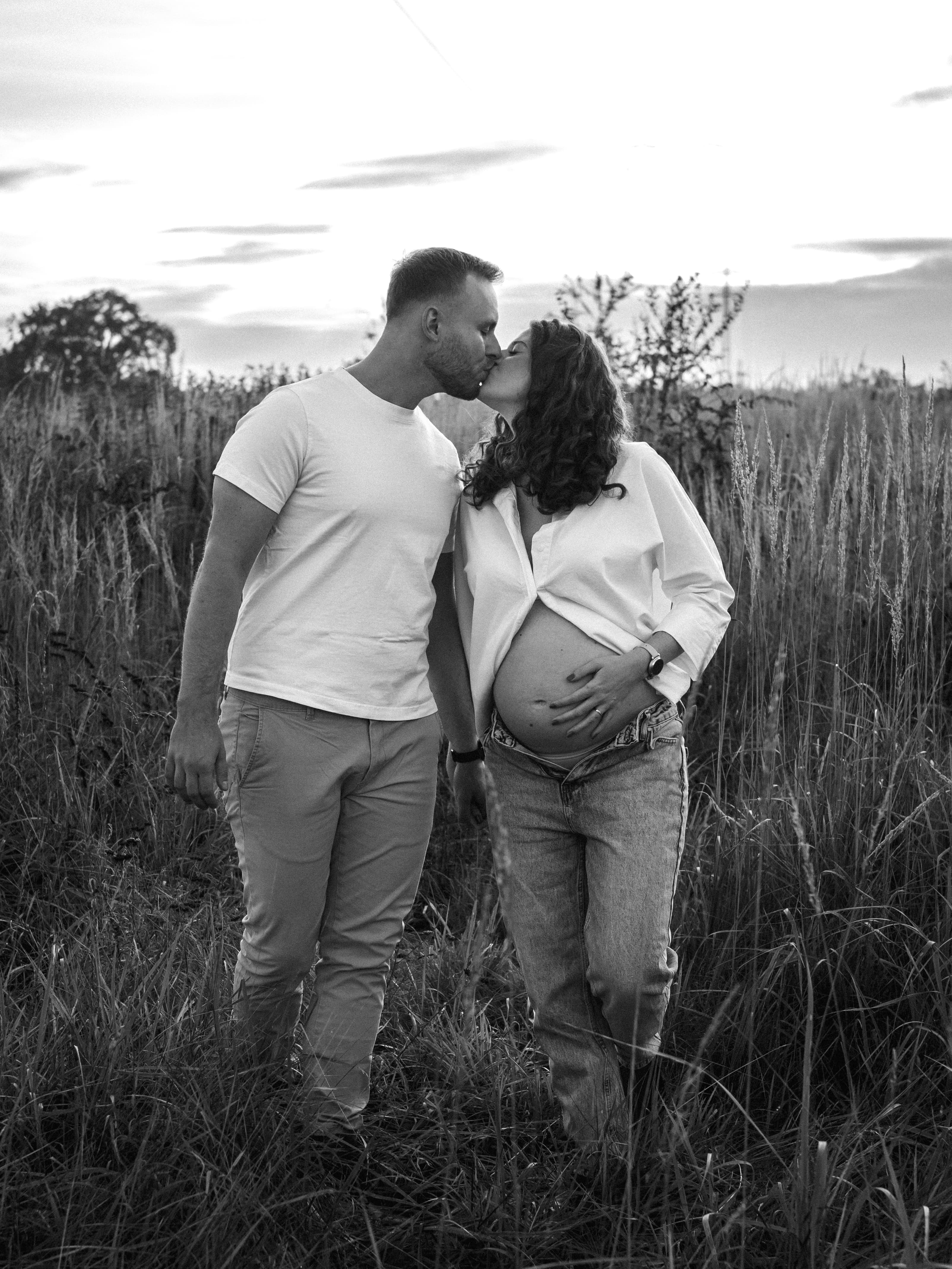 Těhotenské focení v přírodě